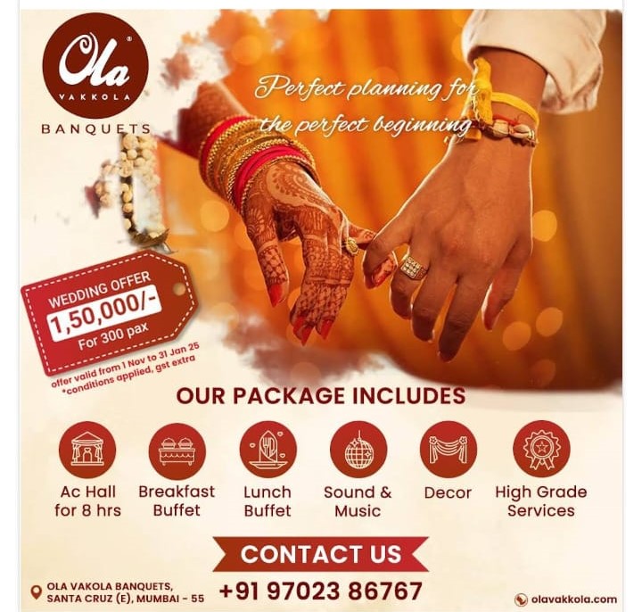 Wedding Hall Cost in Mumbai